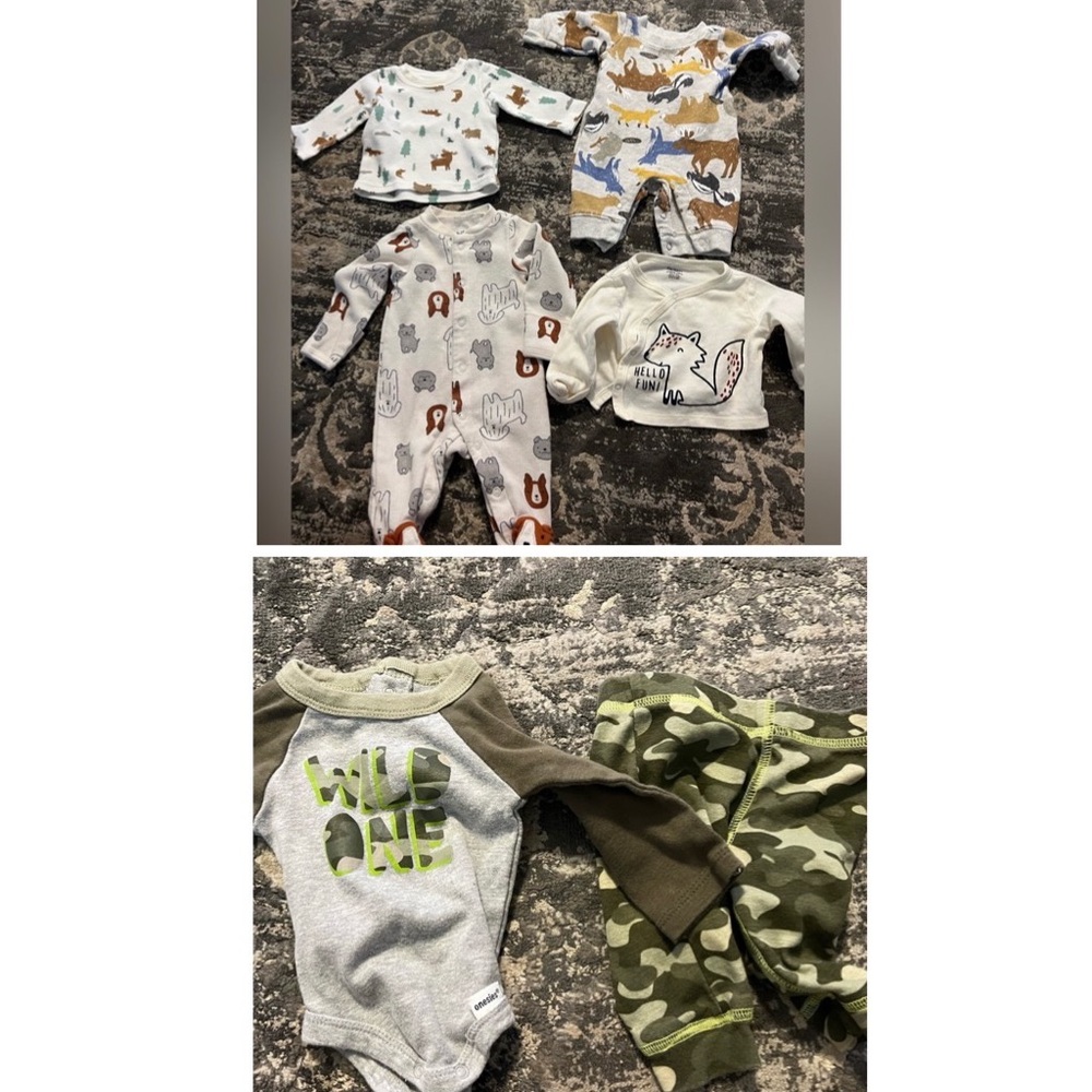 Bundle of 6 baby clothes